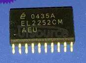 EL2252CM Dual 50 MHz Comparator/Pin Receiver