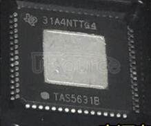 TAS5631BPHDR IC AMP D MONO/STER 600W 64HTQFP
