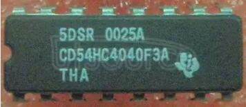 CD54HC4040F3A Counter Single 12-Bit Binary UP 16-Pin CDIP Tube