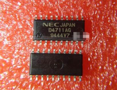 UPD4711AG RS-232 LINE DRIVER/RECEIVER