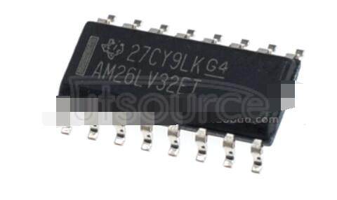 AM26LV32EIDR Low-Voltage High-Speed Quadruple Differential Line Receiver With +/-15-kV IEC ESD 16-SOIC -40 to 85
