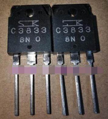 2SC3833 Silicon NPN Triple Diffused Planar Transistor High Voltage And High Speed Switching TransistorNPN（）