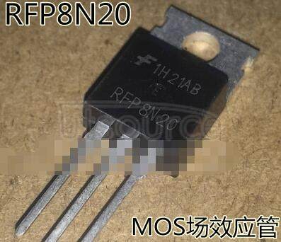 RFP8N20 8A/ 200V/ 0.600 Ohm/ Logic Level/ N-Channel Power MOSFET