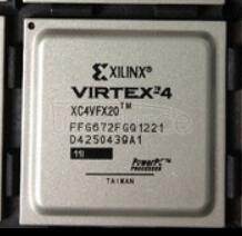 XC4VFX20-10FFG672I IC FPGA 320 I/O 672FCBGA
