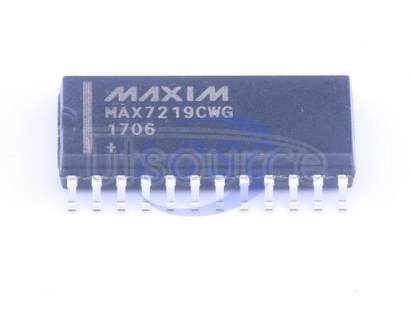 MAX7219CWG+T IC DRVR DSPLY LED 8DIG 24SOIC
