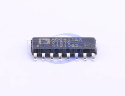 ADG411BRZ-REEL7 Precision Quad SPST SwitchesLC2MOS ADG411BRZ-REEL7 Precision Quad SPST SwitchesLC2MOS