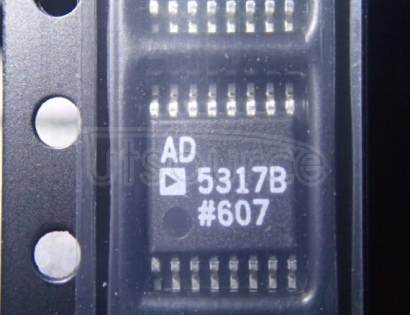 AD5317BRUZ +2.5 V to +5.5 V, 400&#181<br/>A, Quad Rail-To-Rail Output 10-Bit DAC<br/> Package: TSSOP<br/> No of Pins: 16<br/> Temperature Range: Industrial