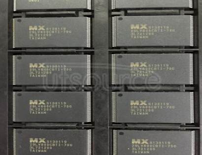 MX29LV800CBTI-70G 8M-BIT   [1Mx8/512K   x16]   CMOS   SINGLE   VOLTAGE  3V  ONLY   FLASH   MEMORY