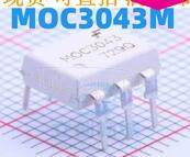 MOC3043M 6-Pin DIP 400V Zero Crossing Triac Driver Output Optocoupler<br/> Package: DIP-W<br/> No of Pins: 6<br/> Container: Bulk