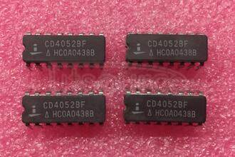 CD4052BF CMOS Analog Multiplexers/Demultiplexers with Logic Level Conversion