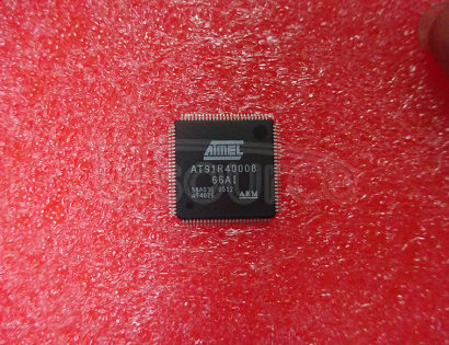 AT91R40008-66AI ARM7? AT91 Microcontroller IC 16/32-Bit 66MHz ROMless 100-TQFP (14x14)