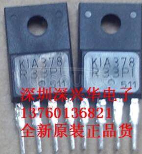 KIA378R33PI BIPOLAR   LINEAR   INTEGRATED   CIRCUIT  (4  TERMINAL  3A  OUTPUT  LOW DROP  VOLTAGE   REGULATOR )