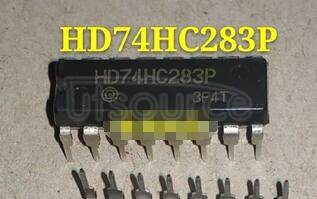 HD74HC283P Logic IC<br/> Function: 4-bit Binary Full Adder<br/> Package: DIP