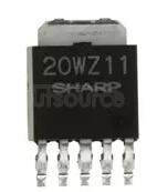 PQ20WZ11J00H Variable Output, General Purpose, Surface Mount Type Power-Loss Voltage Regulator