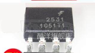 HCPL2531SD 8-Pin DIP 1Mbit/s Dual-Channel High Speed Transistor Output Optocoupler<br/> Package: SMDIP-B<br/> No of Pins: 8<br/> Container: Tape &amp; Reel