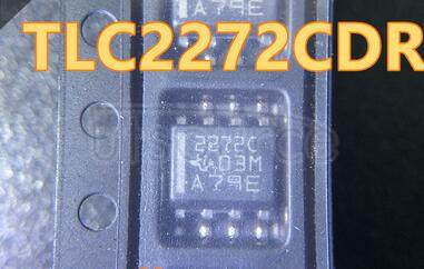 TLC2272CD DUAL OP-AMP, 3000uV OFFSET-MAX, 2.25MHz BAND WIDTH, PDSO8, GREEN, PLASTIC, MS-012AA, SOIC-8
