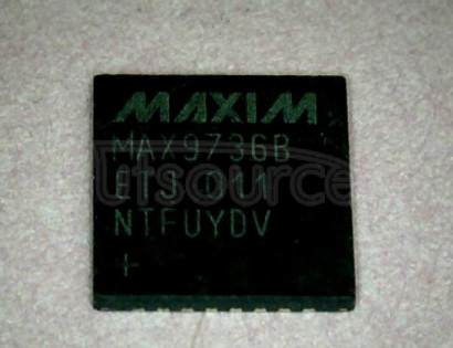 MAX9736BETJ Mono/Stereo   High-Power   Class  D  Amplifier