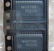 TPS2228DBR 1A Dual-Slot CardBay PC Card Power Switch w/Serial Interface 30-SSOP -40 to 85