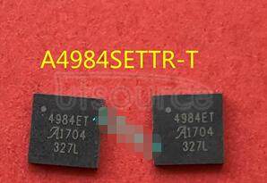 A4984SETTR-T DMOS   Microstepping   Driver   with   Translator   and   Overcurrent   Protection