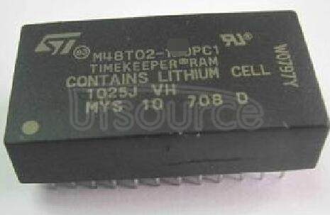 5 PCS M48T02-120PC1 DIP CMOS 8K x 8 TIMEKEEPER SRAM
