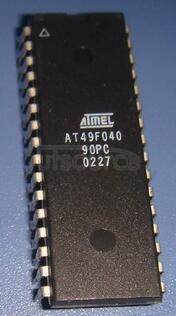 AT49F040-90PC 4-Megabit   512K  x 8  5-volt   Only   CMOS   Flash   Memory
