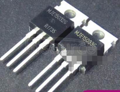 MJE15033G 8.0 AMPERES POWER TRANSISTORS COMPLEMENTARY SILICON 250 VOLTS, 50 WATTS