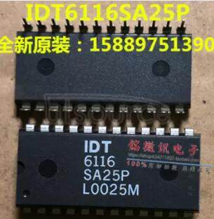 IDT6116SA25P Enhanced-JFET Low-Power Low-Offset Quad Operational Amplifier 14-SOIC 0 to 70