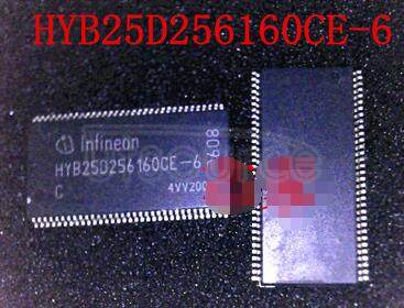 HYB25D256160CE-6 256 Mbit Double Data Rate SDRAM