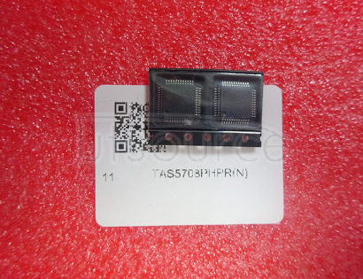 TAS5708PHPR Amplifier IC 2-Channel (Stereo) Class D 48-HTQFP (7x7)