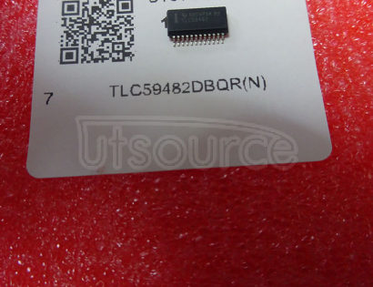 TLC59482DBQR LED Driver IC 16 Output Linear Shift Register 45mA 24-SSOP