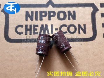 50V1000UF KY 16X25 EKY-500ELL102ML25S Original NCC, Japan electrolytic capacitor