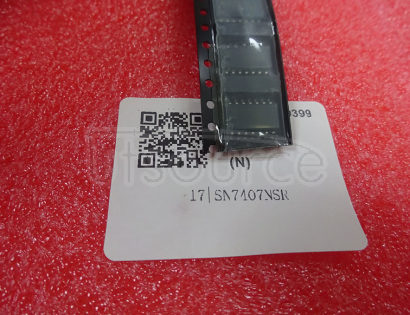 SN7407NSR Buffer, Non-Inverting 6 Element 1 Bit per Element Open Collector Output 14-SOP