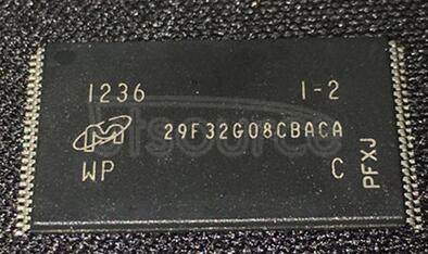 MT29F32G08CBACAWP:C FLASH - NAND Memory IC 32Gb (4G x 8) Parallel 48-TSOP I