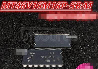 MT46V16M16P-5B:M SDRAM - DDR Memory IC 256Mb (16M x 16) Parallel 200MHz 700ps 66-TSOP