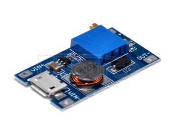 Dc-dc boost module 2A boost plate width pressure input 2/24V litre 5/9/12/28V adjustable 2577