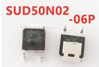 SUD50N02-06P N-Channel 20-V (D-S) 175C MOSFET