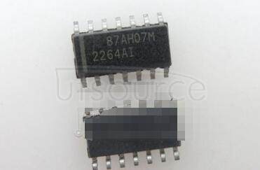 TLC2264AID QUAD OP-AMP, 1500uV OFFSET-MAX, 0.73MHz BAND WIDTH, PDSO14, GREEN, PLASTIC, MS-012AB, SOIC-14