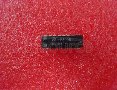 DS3658N/NOPB Pref DRVR Quad 4.75V to 5.25V 2075mW 16-Pin PDIP Tube