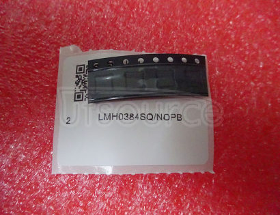 LMH0384SQ/NOPB The LMH0384 3-Gbps HD - SD SDI Extended Reach and Configurable Adaptive Cable Equalizer is designed to equalize data transmitted over cable (or any media with similar dispersive loss characteristics). The equalizer operates over a wide range of data rates from 125 Mbps to 2.97 Gbps and supports ST 424, ST 292, ST 344, and ST 259 standards.
The LMH0384 device includes active sensing features and design enhancements including longer cable equalization, lower output jitter, configurable pin mode and SPI modes, a power-saving sleep mode, and programmable output common-mode voltage and swing. The LMH0384 implements DC restoration to correctly handle pathological data conditions.
The LMH0384 includes an auto sleep mode to power down the device when no input signal is detected. Other features include separate carrier detect and output mute pins which may be tied together to mute the output when no input signal is present, and a programmable mute reference which may be used to mute the output at a selectable level of signal degradation.
The LMH0384 supports two modes of operation. In pin mode (non-SPI mode) the LMH0384 is footprint compatible with the LMH0344 and legacy SDI equalizers. In the optional SPI mode, the LMH0384 provides register access to all of its features along with a cable length indicator, programmable output common-mode voltage and swing, and launch amplitude optimization.