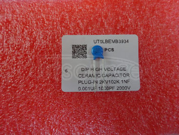 DIP high voltage ceramic capacitor plug-in 102M 2KV 102 2KV 1NF 0.001UF 1000PF 2000V