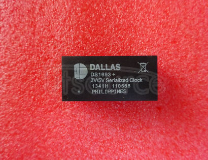 DS1693 3-Volt/5-Volt Serialized Real-Time Clock with NV RAM Control