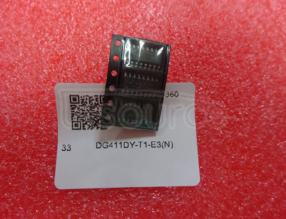 DG411DY-T1-E3 Analog Switch Quad SPST 16-Pin SOIC N T/R