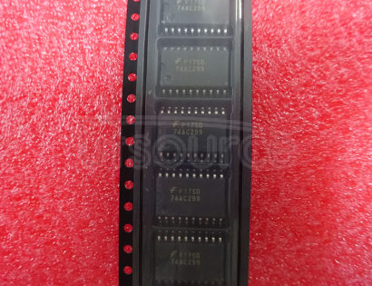 74AC299SCX 8-Input Universal Shift/Storage Register with Common I/O Pins<br/> Package: SOIC-Wide<br/> No of Pins: 20<br/> Container: Tape &amp; Reel