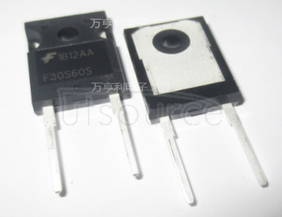 FFH30S60STU Rectifier Diodes, 10A to 80A, Fairchild Semiconductor