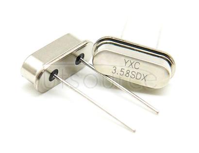 HC-49S 3.58MHZ 20PF 10PPM X49SD358MSB2SC-1 HC-49S Crystal Oscillator 3.58MHZ 20PF 10PPM X49SD358MSB2SC-1