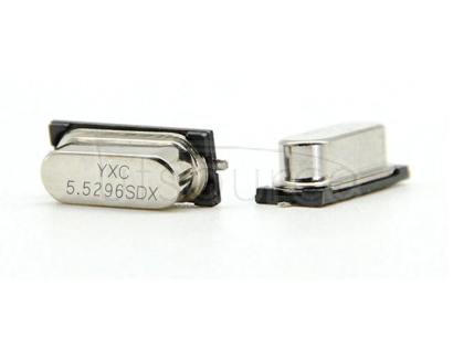 HC-49SMD Crystal Oscillator 5.5296MHZ 20PF 20PPM X49SM55296MSD2SC-1 HC-49SMD Crystal Oscillator 5.5296MHZ 20PF 20PPM X49SM55296MSD2SC-1