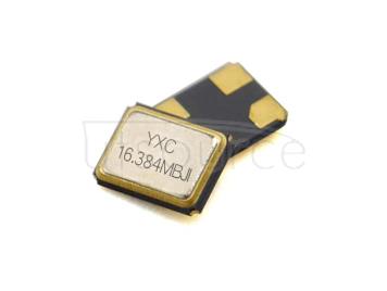 YXC YSX321SL 3.2x2.5mm 16.384MHZ 20PF 10PPM X322516384MSB4SI