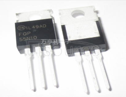 FQP55N10 QFET? N-Channel MOSFET, over 31A, Fairchild Semiconductor
Fairchild Semiconductor’s new QFET? planar MOSFETs use advanced, proprietary technology to offer best-in-class operating performance for a wide range of applications, including power supplies, PFC (Power Factor Correction), DC-DC Converters, Plasma Display Panels (PDP), lighting ballasts, and motion control.
They offer reduced on-state loss by lowering on-resistance (RDS(on)), and reduced switching loss by lowering gate charge (Qg) and output capacitance (Coss). By using advanced QFET? process technology, Fairchild can offer an improved figure of merit (FOM) over competing planar MOSFET devices.