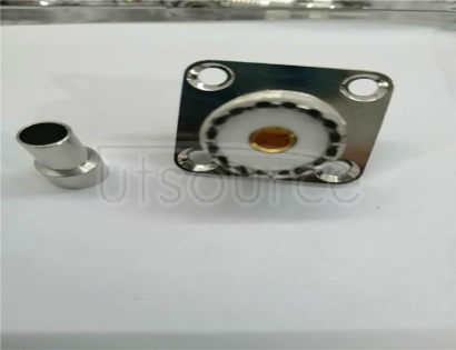 SL16-KF radio frequency coaxial connector UHF-KF-1.5 two-way radio connector large flange four-hole fixed plate