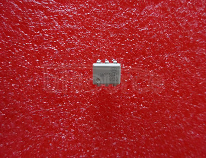 MOC3041 OPTICALLY COUPLED BILATERAL SWITCH LIGHT ACTIVATED ZERO VOLTAGE CROSSING TRIAC